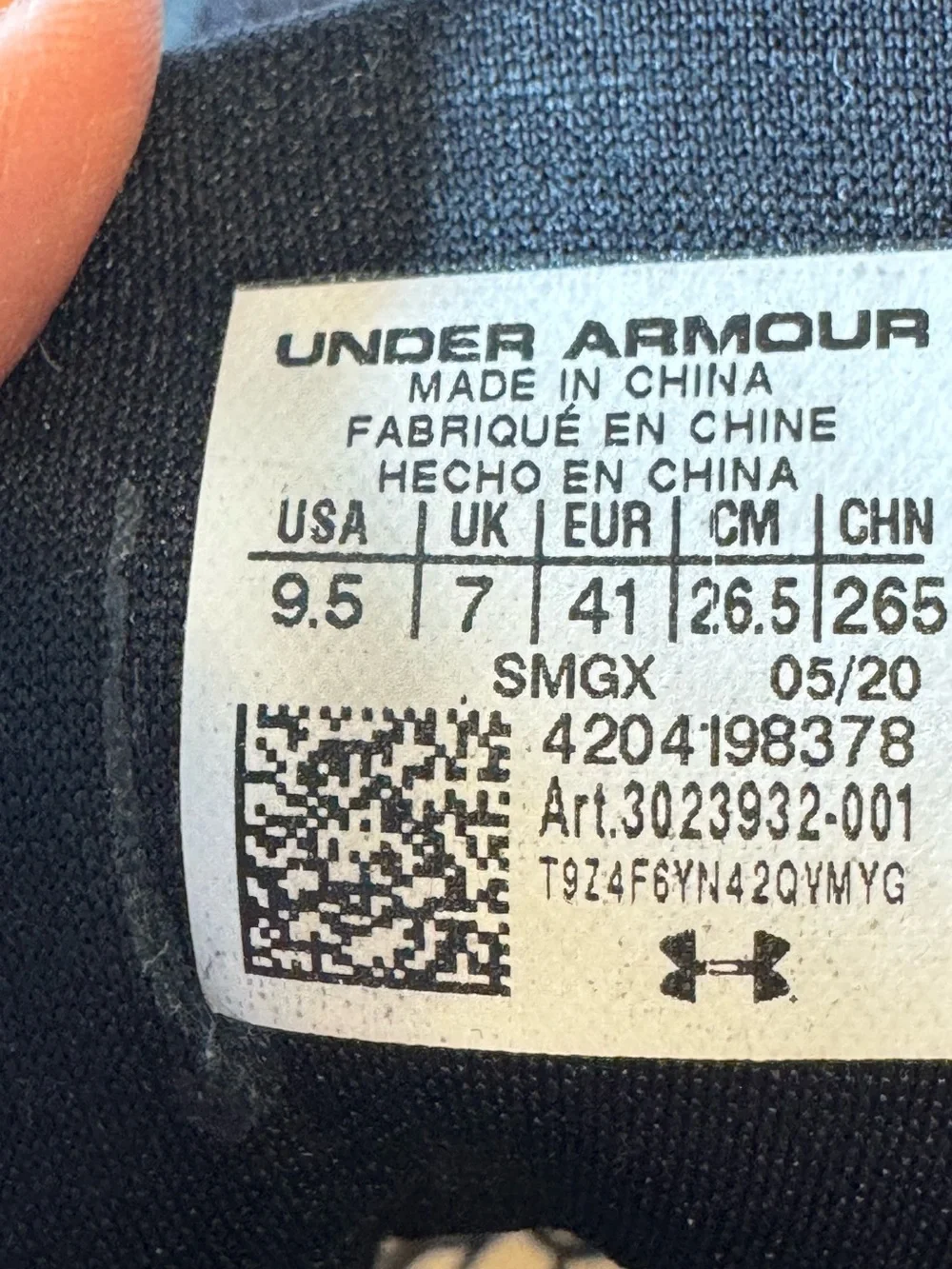 Under Armour Charged RC Womens Running Trainers Floral Print 9.5 M - Picture 9 of 14